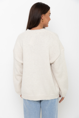 Benji Knit Jumper - Cream