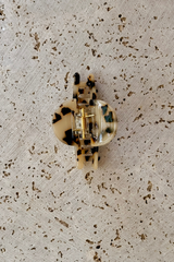 Leah Acetate Loop Hair Claw Clip - Light Tort - The Self Styler