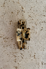 Suki Acetate Hair Claw Clip - Light Tort