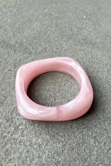 Aria Chunky Bangle - Pink - The Self Styler