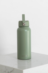 Flynn 1L Water Bottle - Sage Green - Suni and Sol - The Self Styler