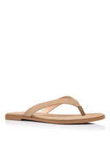 Sascha Thongs - Taupe Micro - The Self Styler