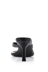 Essence Heeled Thongs - Black