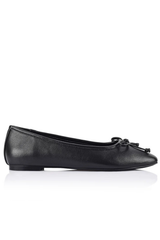 Eugenie Ballet Flats - Black