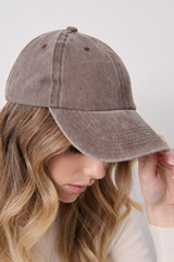 Christina Baseball Cap - Vintage Brown - The Self Styler