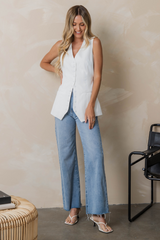 Juno Vest - White - The Self Styler