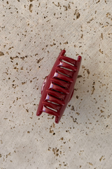 Holly Hair Claw Clip - Sangria Shimmer - The Self Styler