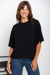 Koah Boxy-Fit Tee - Black