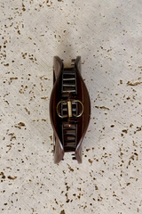 Lola Hair Claw Clip - Choc Shimmer - The Self Styler