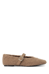 Tilt Teddy Ballet Flats - Mocha