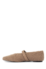 Tilt Teddy Ballet Flats - Mocha