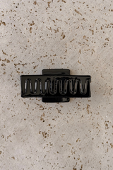 Suki Acetate Hair Claw Clip - Black