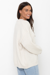 Benji Knit Jumper - Cream