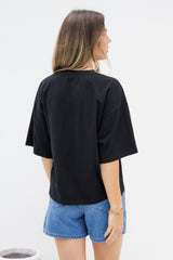 Koah Boxy-Fit Tee - Black - The Self Styler