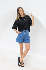 Koah Boxy-Fit Tee - Black - The Self Styler