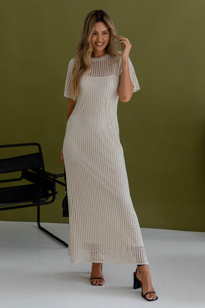 Airlie Maxi Dress - Shell Print main image 0