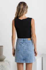 Vera Tank Top - Black - The Self Styler