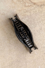 Bonnie Claw Hair Clip - Black - The Self Styler