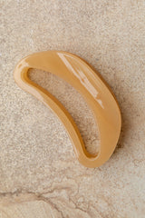 Bonnie Claw Hair Clip - Caramel - The Self Styler