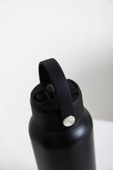 Flynn 1L Water Bottle - Black- Suni and Sol - The Self Styler