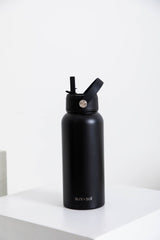 Flynn 1L Water Bottle - Black- Suni and Sol - The Self Styler