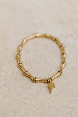 Sophie Bamboo Bracelet - Gold - The Self Styler