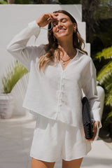 Gigi Top - White - The Self Styler