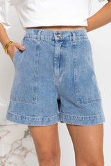 James Denim Shorts - Vintage Wash - The Self Styler