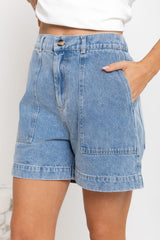 James Denim Shorts - Vintage Wash - The Self Styler