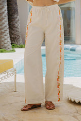 Lumi Linen Pants - Sand - The Self Styler