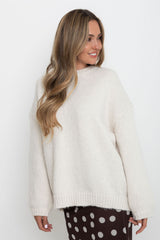 Benji Knit Jumper - Cream - The Self Styler
