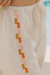 Lumi Linen Pants - Sand - The Self Styler