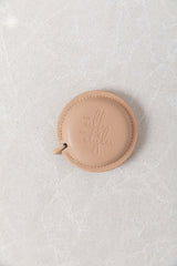 The Self Styler Retractable Measuring Tape - Faux Leather - Chai - The Self Styler