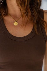 Leni Scoop Tank - Espresso - The Self Styler