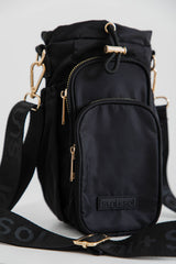 Noah Water Bottle Bag - Black - Suni and Sol - The Self Styler