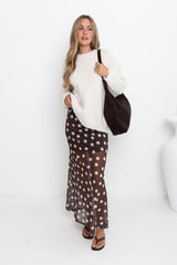 Benji Knit Jumper - Cream - The Self Styler