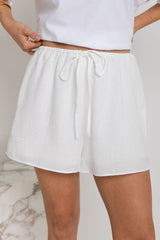 Romy Shorts - White - The Self Styler
