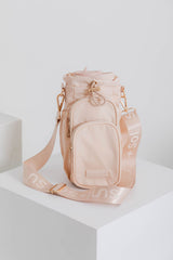 Noah Water Bottle Bag - Soft Pink Blush - Suni and Sol - The Self Styler