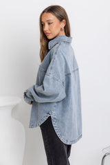 Banksy Relaxed-Fit Denim Jacket - Vintage Wash - The Self Styler - The Self Styler