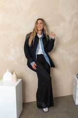 Florence Crochet Maxi Skirt - Black - The Self Styler