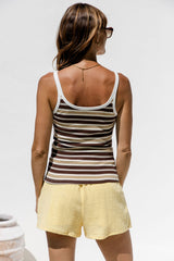 Brooklyn Cotton Shorts - Yellow - The Self Styler