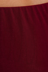 Leni Maxi Skirt - Wine - The Self Styler