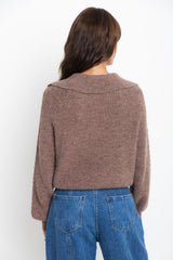 Maeve Knit - Mocha Brown - The Self Styler