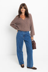 Maeve Knit - Mocha Brown - The Self Styler