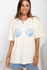 Mermaid Margarita Tee - Cream - The Self Styler