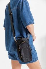 Noah Water Bottle Bag - Black - Suni and Sol - The Self Styler