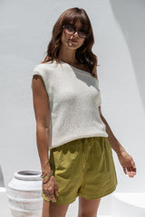 Tilly Shorts - Matcha Green - The Self Styler
