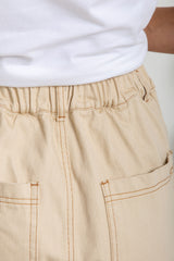 Byron Denim Shorts - Chai - The Self Styler