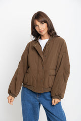 Finn Bomber Jacket - Deep Olive - The Self Styler