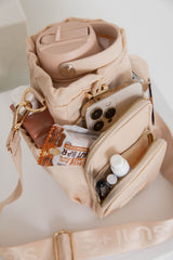 Noah Water Bottle Bag - Soft Pink Blush - Suni and Sol - The Self Styler